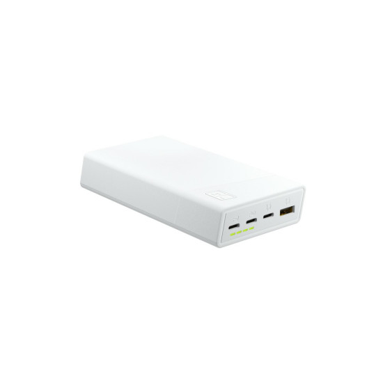 GREEN CELL POWERBANK POWERPLAY 20S BIAŁY 20000MAH 22,5W 3X USB-C PD 1X USB-A