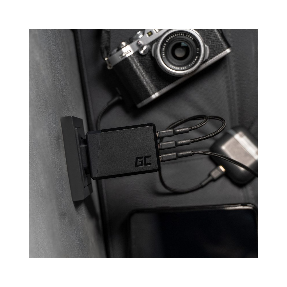 GREEN CELL ŁADOWARKA SIECIOWA CHARGE SOURCE 3 3XUSB 30W QC 3.0