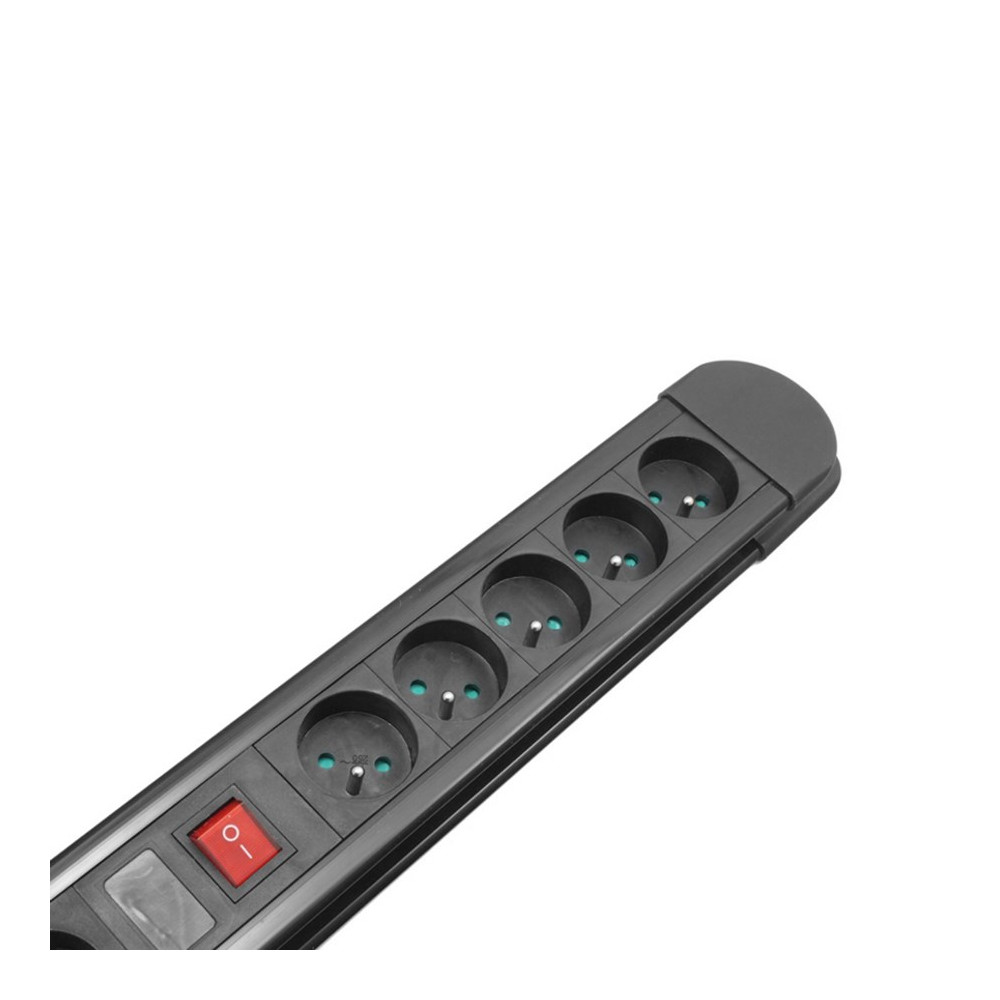 MACLEAN LISTWA ZASILAJĄCA 10 GNIAZD 3680W MCE10