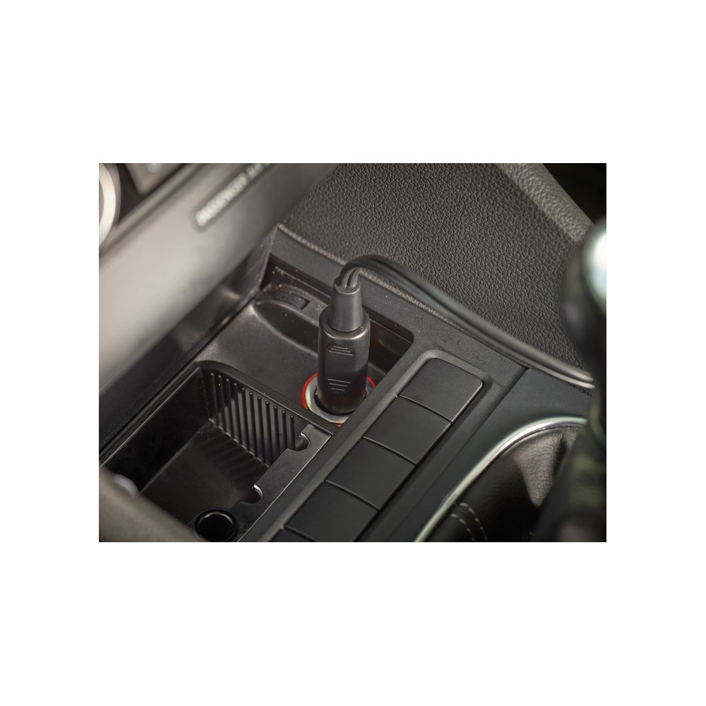 Odkurzacz samochodowy BLACK+DECKER ADV1200-XJ (12W; kolor czerwono-szary)