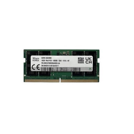 Hynix SO-DIMM 16GB DDR5 1Rx8 5600MHz PC5-44800 HMCG78AGBSA092N