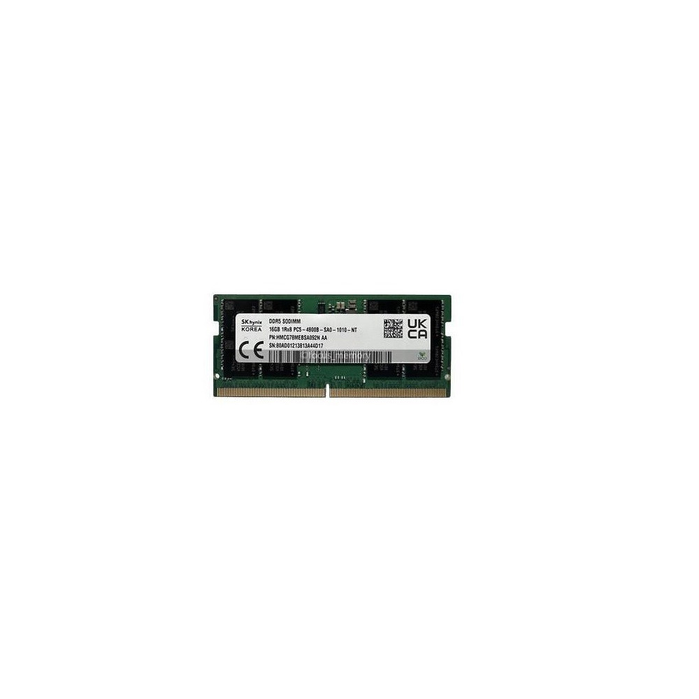 Hynix SO-DIMM 16GB DDR5 1Rx8 5600MHz PC5-44800 HMCG78AGBSA092N