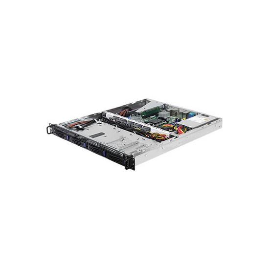 Platforma ASRock Rack (1U) AMD Ryzen 7000 (4xLFF, 2xGbE, 2x10GbE, Fixed PSU, IPMI)