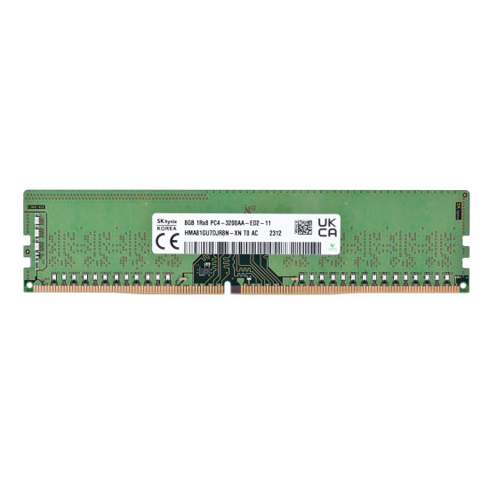Hynix UDIMM ECC 8GB DDR4 1Rx8 3200MHz PC4-25600 HMA81GU7DJR8N-XN