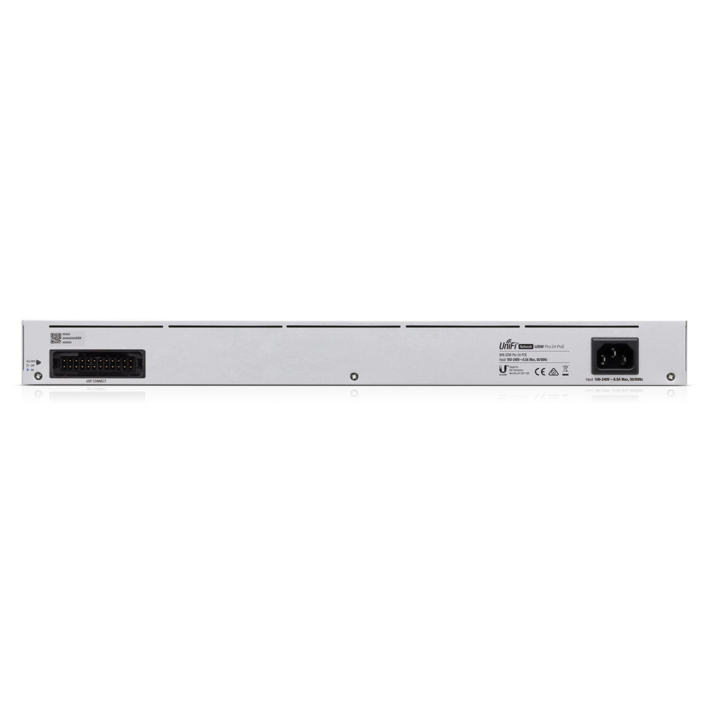 Switch Ubiquiti UniFi Pro 24 PoE 26p PoE ( PoE+: 16; PoE++: 8;) Managed Gigabit (USW-Pro-24-POE-EU)