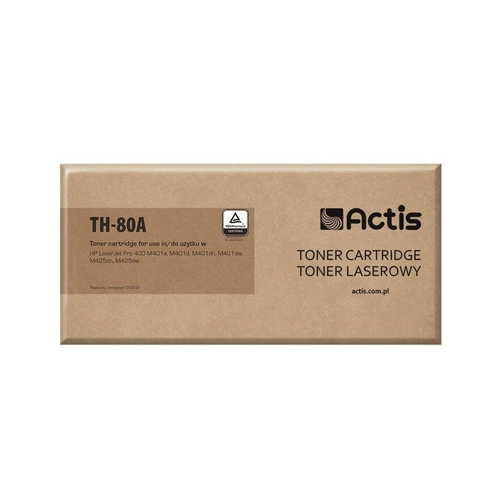 Actis TH-80A Toner (zamiennik HP 80A CF280A; Standard; 2700 stron; czarny)