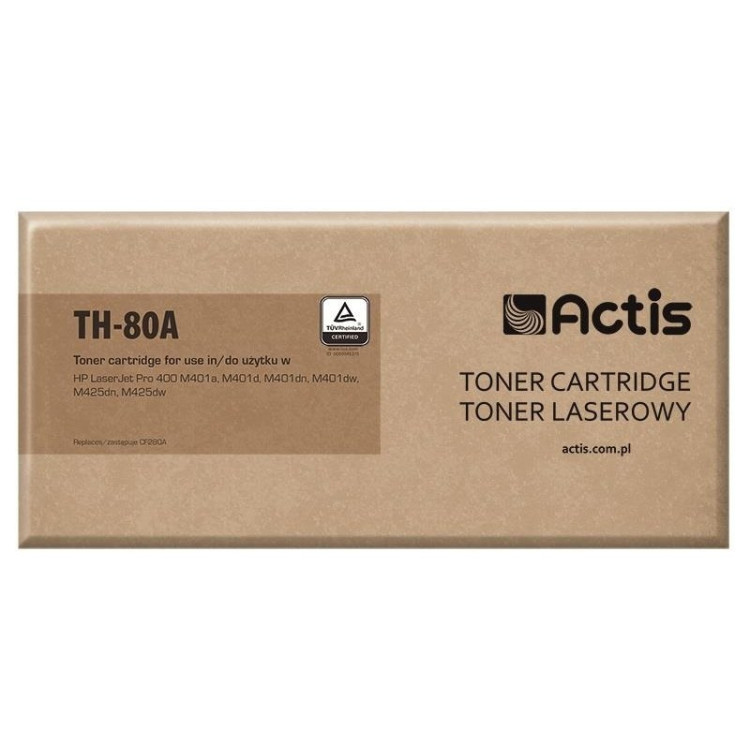 Actis TH-80A Toner (zamiennik HP 80A CF280A; Standard; 2700 stron; czarny)