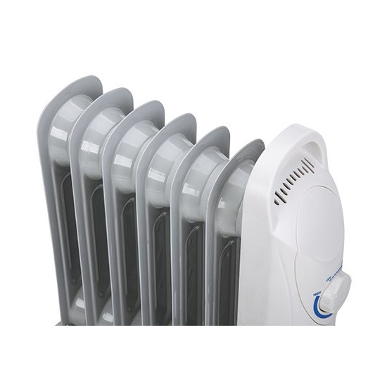 Grzejnik olejowy MESKO MS 7804 7 żeberek (700W; 7; kolor biały)