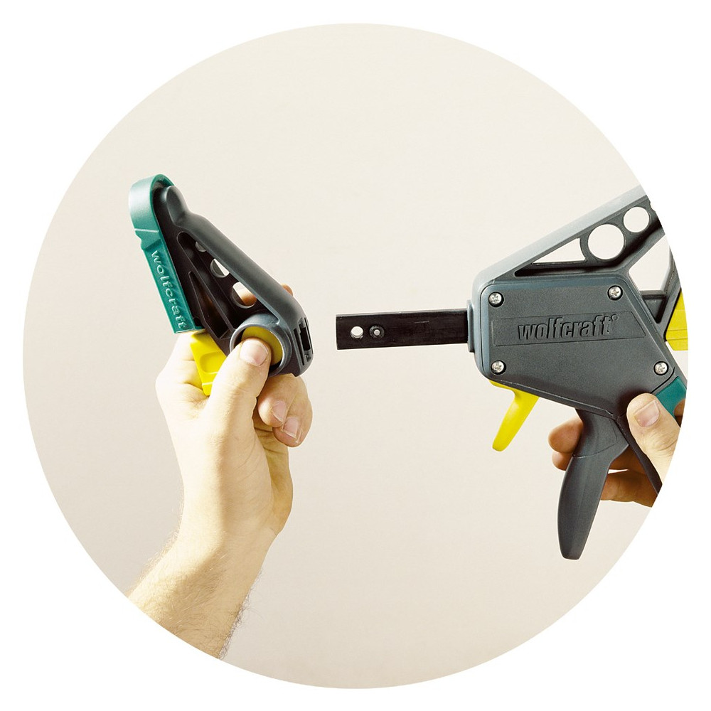 Ścisk jednoręczny Wolfcraft EHZ PRO 100-450mm