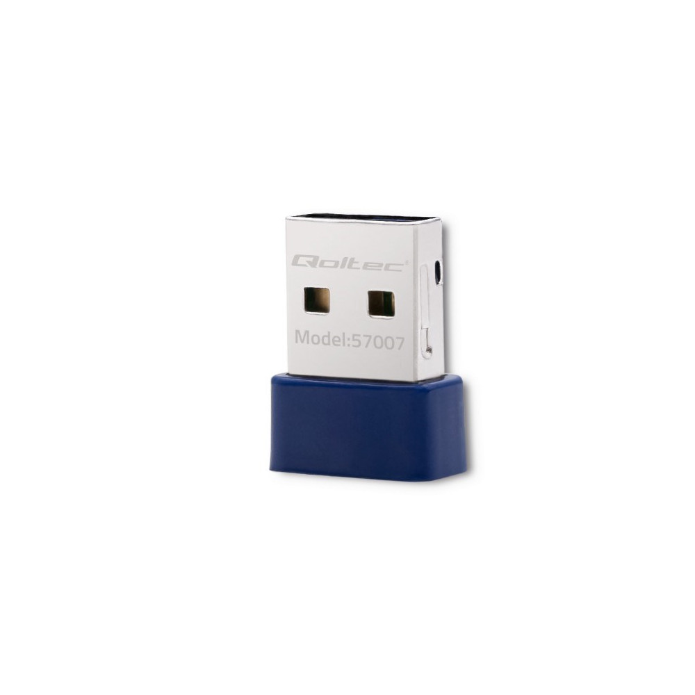 QOLTEC ADAPTER WI-FI BEZPRZEWODOWY STANDARD N | BT 4.0 USB