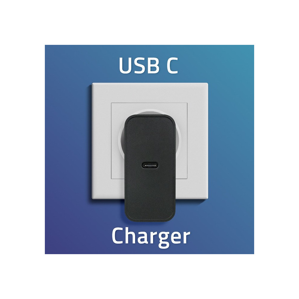 QOLTEC ŁADOWARKA SUPER QUICK PD | 1XUSB-C | 65W | 5-20V | 3-3.25A | CZARNA