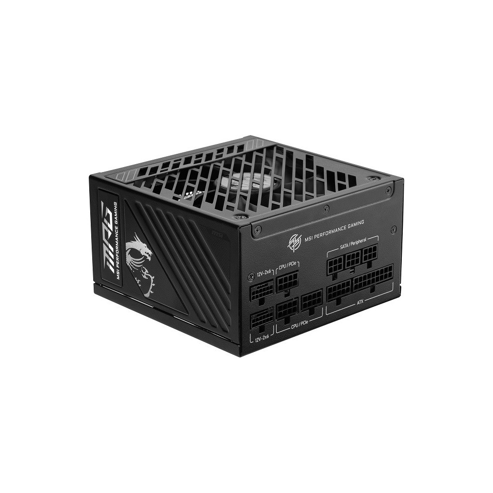 Zasilacz MSI MPG A1250GS 1250W PCIE5 80+ Gold ATX 3.1
