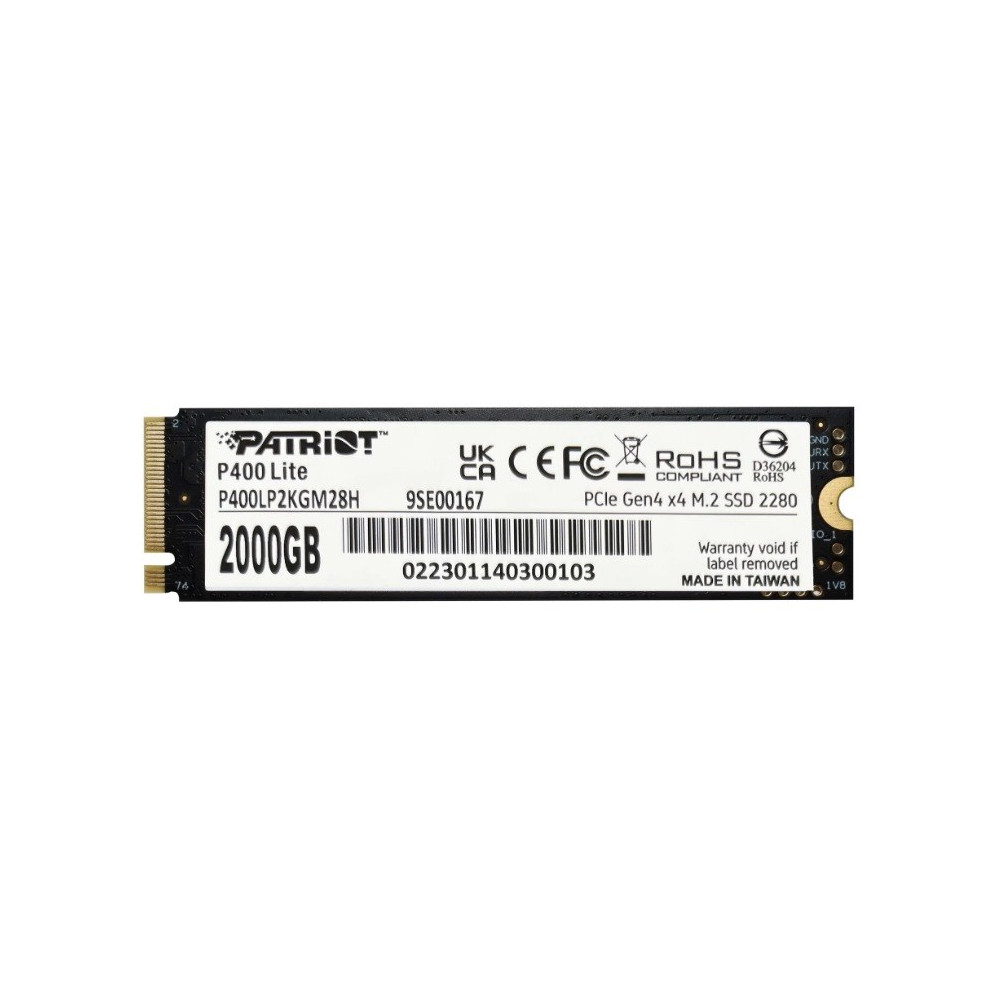 SSD Patriot Viper P400 Lite M.2 PCI-Ex4 NVMe 2000GB