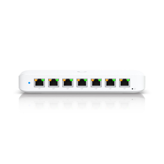Switch Ubiquiti UniFi Ultra 210W 8p PoE ( PoE+: 7;) Managed Gigabit (USW-Ultra-210W-EU)