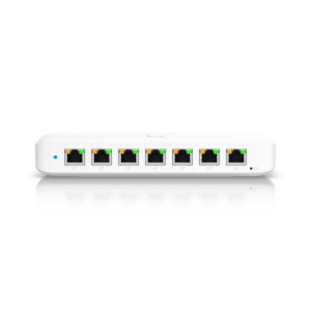 Switch Ubiquiti UniFi Ultra 210W 8p PoE ( PoE+: 7;) Managed Gigabit (USW-Ultra-210W-EU)