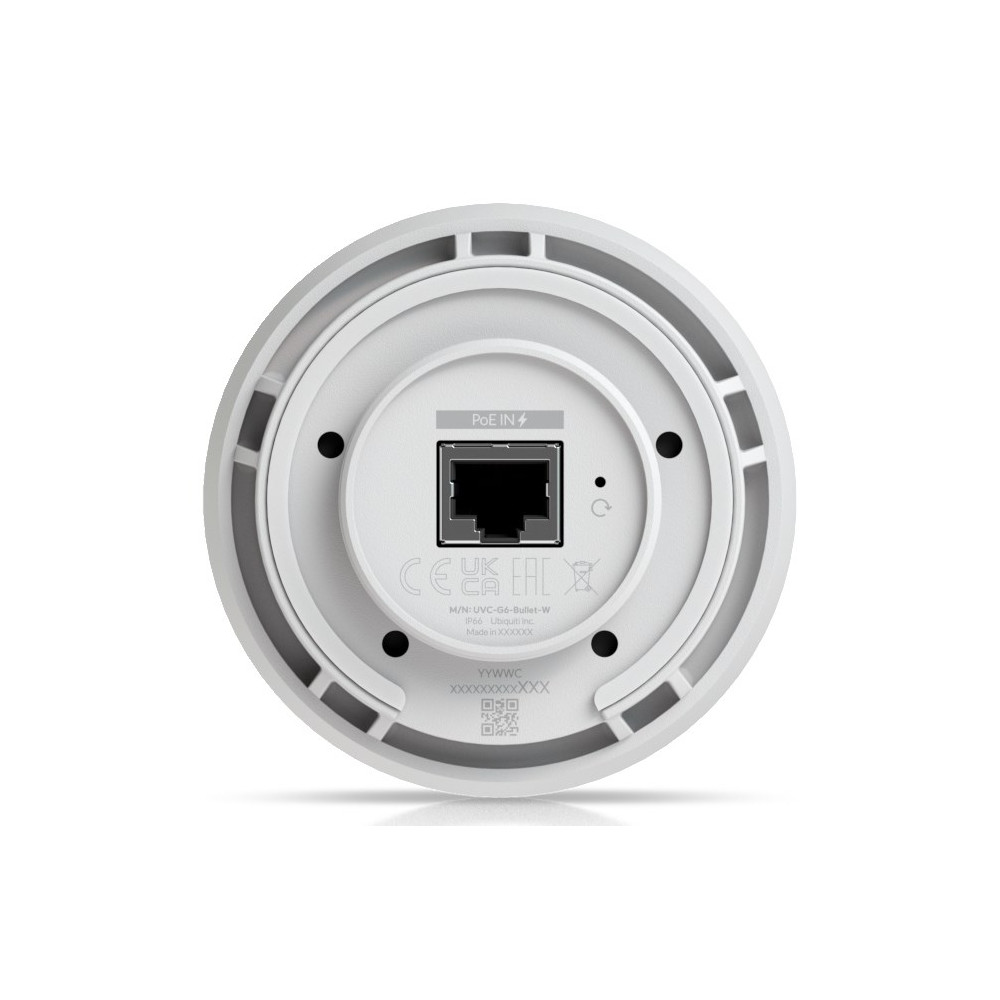 Kamera Ubiquti UniFi G6 Bullet White (UVC-G6-BULLET-W) 8MP 3840 x 2160 (16:9) IP66 IK04 9,9W