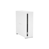 Qnap TS-133, Tower,  1 x 2.5"/3.5" SATA, ARM 1.8GHz Quad core, 2GB, 1 x 1GbE, External adapter (PSU)