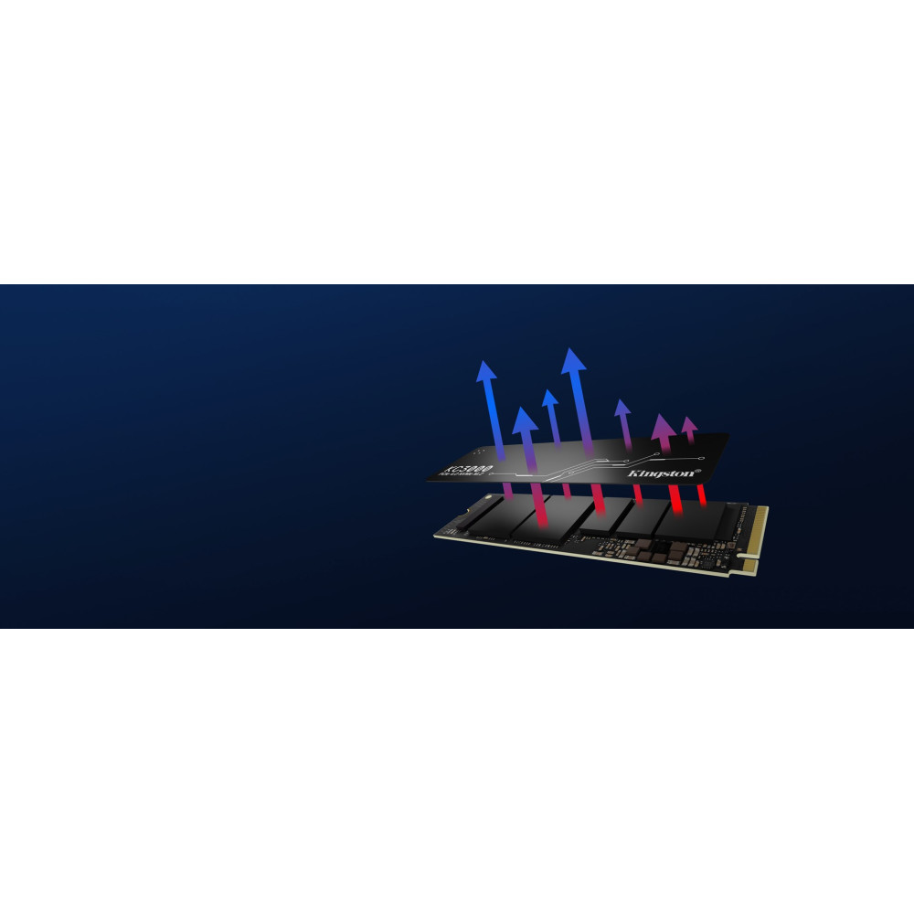 Dysk SSD Kingston KC3000 (2TB; M.2 2280; PCIe 4.0 x4 NVMe; SKC3000D/2048G)