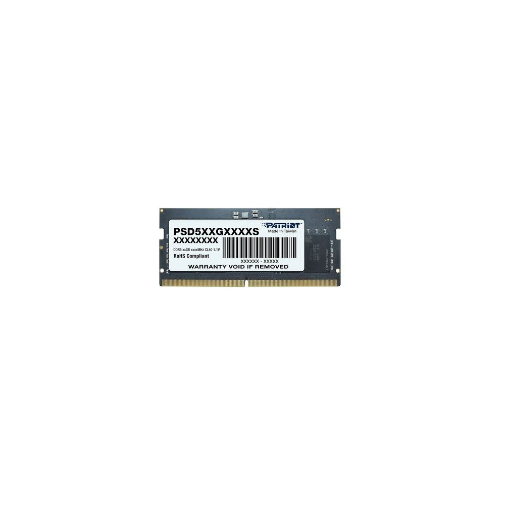 PATRIOT SIGNATURE SO-DIMM DDR5 16GB 5600MHz 1 Rank