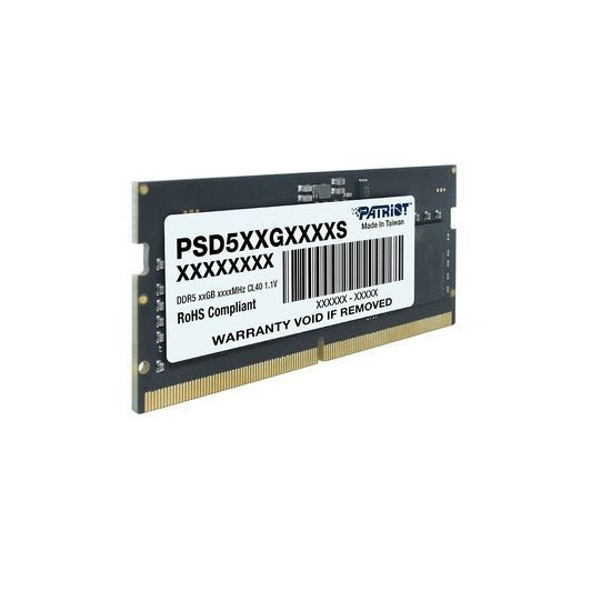 PATRIOT SIGNATURE SO-DIMM DDR5 16GB 5600MHz 1 Rank