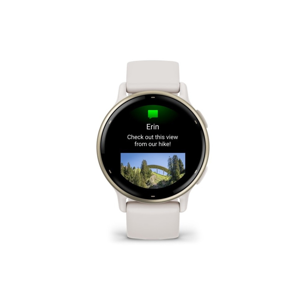 Zegarek Garmin Vivoactive 5, 42mm AMOLED Ivory