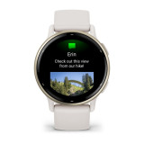 Zegarek Garmin Vivoactive 5, 42mm AMOLED Ivory