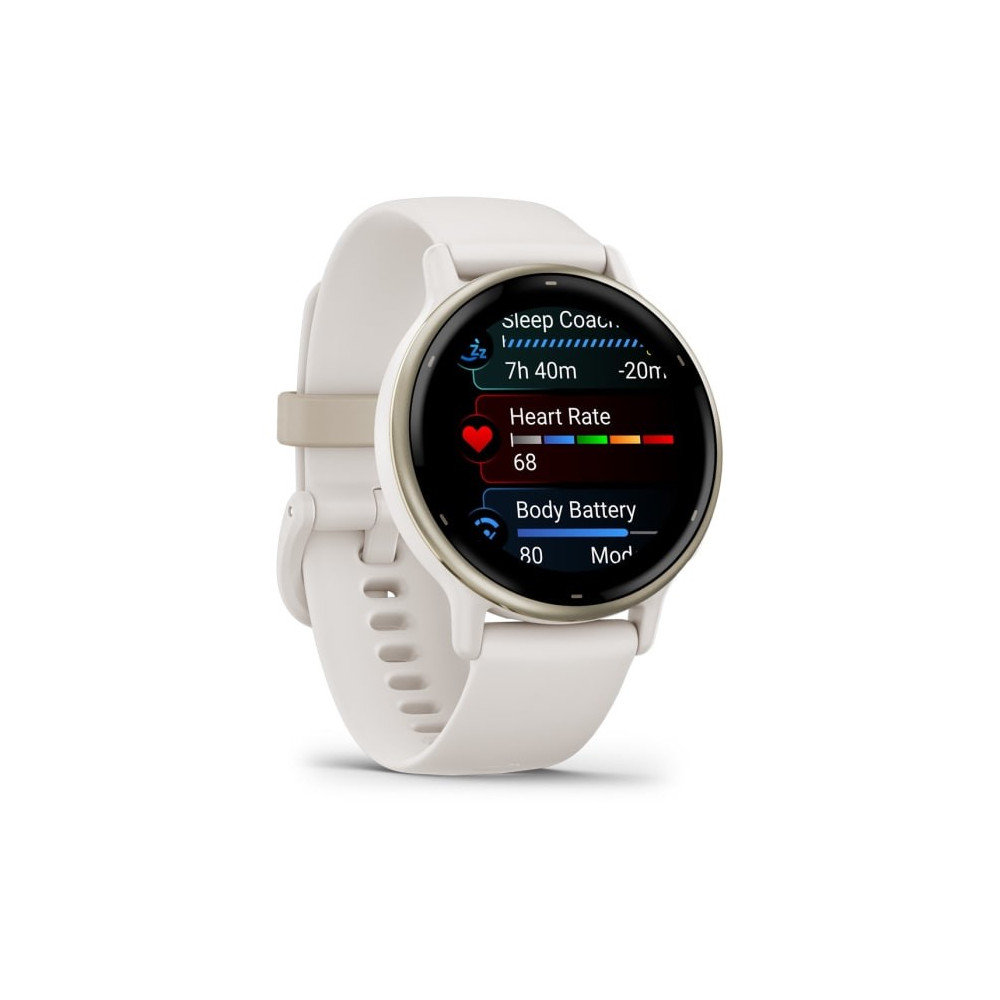 Zegarek Garmin Vivoactive 5, 42mm AMOLED Ivory