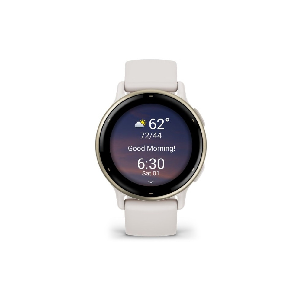 Zegarek Garmin Vivoactive 5, 42mm AMOLED Ivory