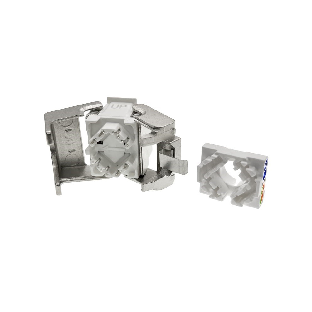 ALANTEC Moduł keystone RJ45 beznarzędziowy STP kat.6A PoE+