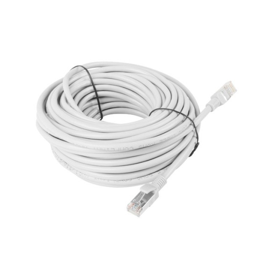 Patchcord UTP Lanberg PCU5-10CC-1500-S (RJ45 - RJ45 ; 15m; UTP; kat. 5e; kolor szary)