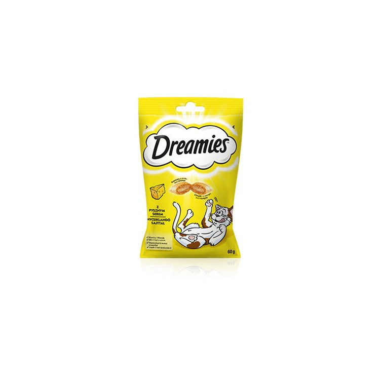 DREAMIES z żółtym serem 60g